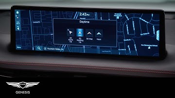Navigation – Map View | Genesis GV70 | How-To | Genesis USA
