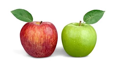 ¿Por qué las manzanas rojas son mejores que las verdes?