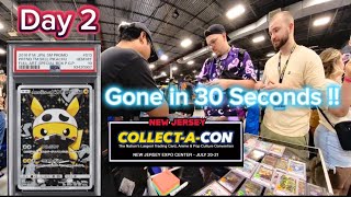 COLLECT A CON EDISON DAY 2 VENDOR POV | Poncho Grunt Pikachu, Latias Latios Alt Art, and More! 2024