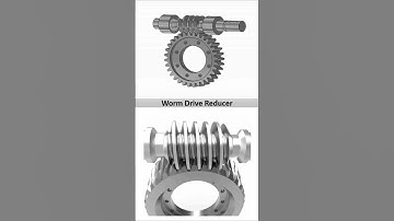 Worm Gear drive Speed Reducer📌3D Model#cadmechanical#automation#gear drive#Er. Simmuu#youtube shorts
