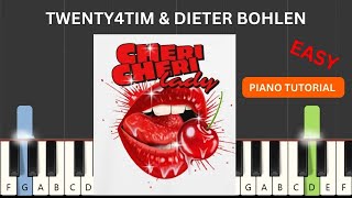 Twenty4tim x Dieter Bohlen - Cheri Cheri Lady (Easy Piano Tutorial)