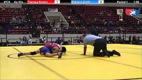 WM 49 KG - RD3 - Theresa Rankin (MI) vs. Makayla G...