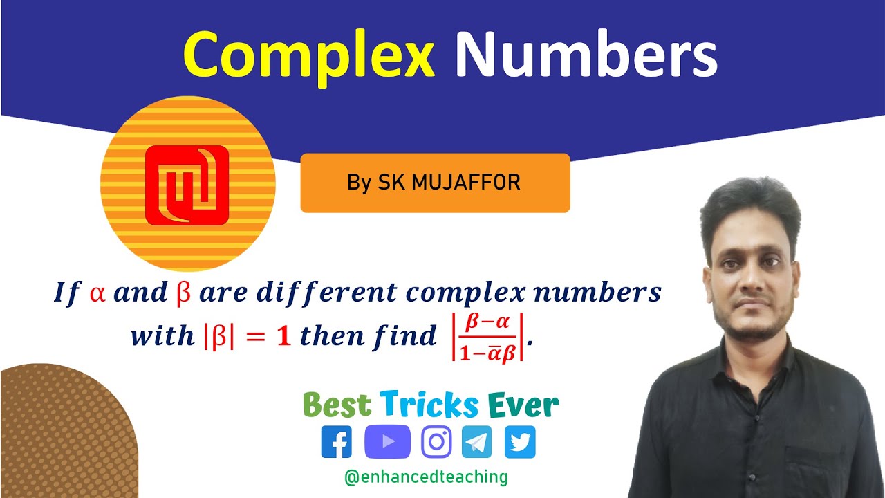 Complex Number I Conjugate and modulus based basic questions I CBSE ...