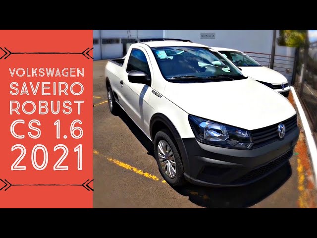 Volkswagen Saveiro Robust Cross 2021 motor 1.6 naftero mecánico