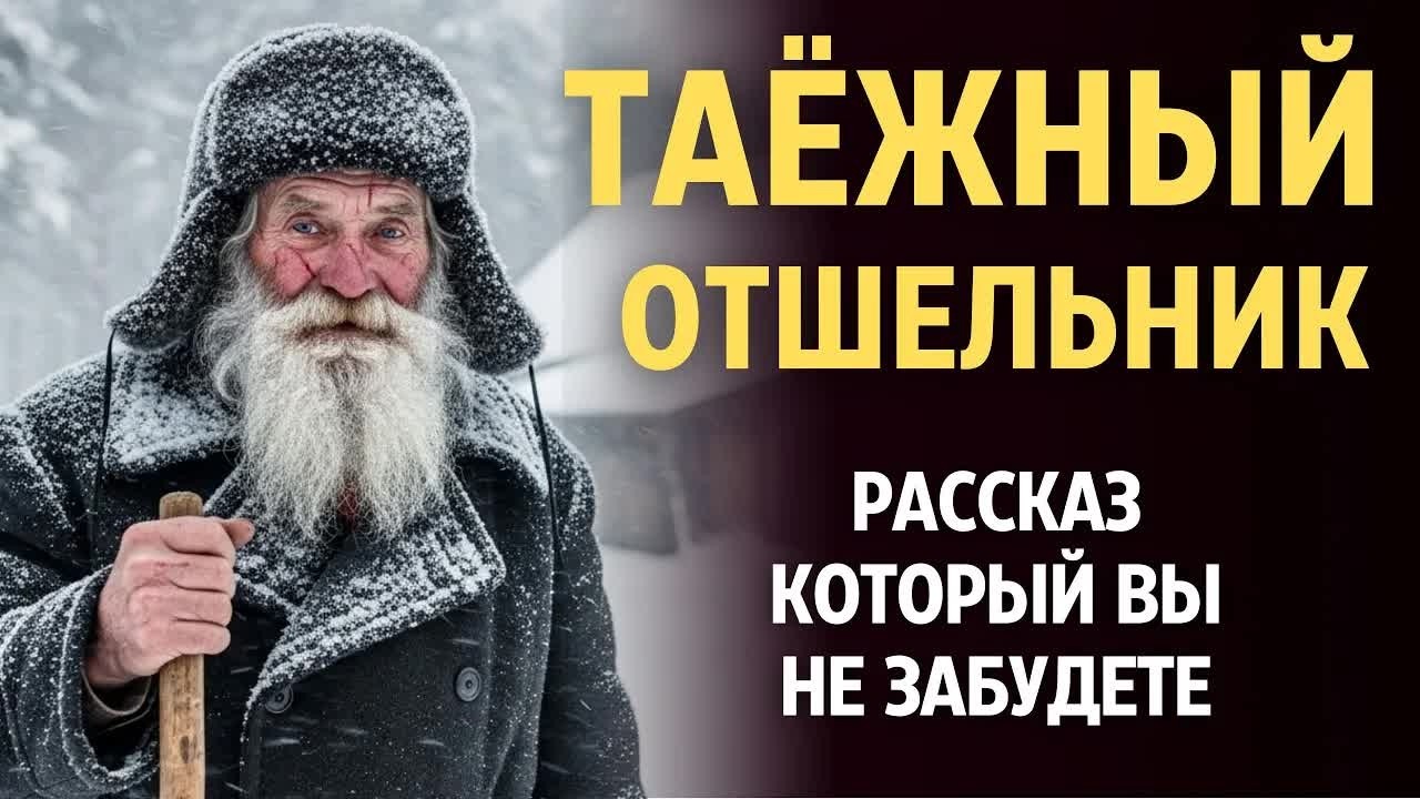 «ТАЁЖНЫЙ ОТШЕЛЬНИК». Я плакала когда читала эту историю... Рассказ, который вы запомните. История.