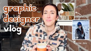 Days in the Life of a Graphic Designer (Brand Strategy + Snow Day) by Megan Weeks 1,209 views 2 months ago 23 minutes