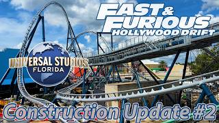 Fast & Furious Hollywood Drift | Construction Update #2 | Universal Studios Florida | September 2026