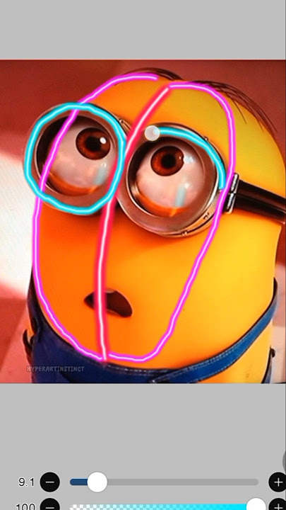 Drawing Dave From despicable me 4 😉 #dispicableme #minions #shorts #drawing #trend
