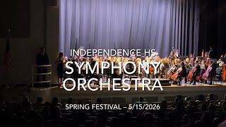 IHS Symphony Orchestra - Spring Festival - 2026-05-15