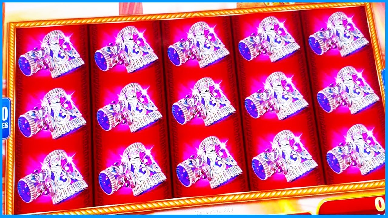 HOW BIG DOES A FULL SCREEN PAY ON LAMP OF DESTINY SLOT MACHINE YouTube