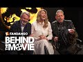 Laura dern sam neill and jeff goldblum discuss how it feels to be back in jurassic world dominion