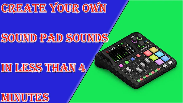 RodeCaster Duo Sound pads | add your own in under 4 minutes