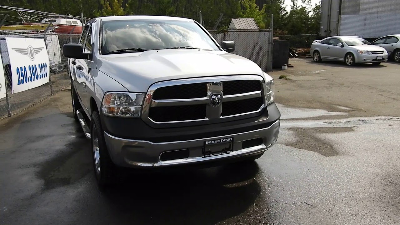 2013 Ram 1500 Sxt Crew Cab 4x4 Bluetooth At Woodgrove Chrysler In