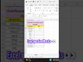 This Excel formula can get you hired 💼🔥 #ExcelTrick #InterviewPrep #spreadsheetmagic