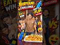 🔥Biryani Bottle Flip Challenge Gone Crazy! Funny Fails, Epic Reactions 😂🍗💦 #viral #funny #challenge