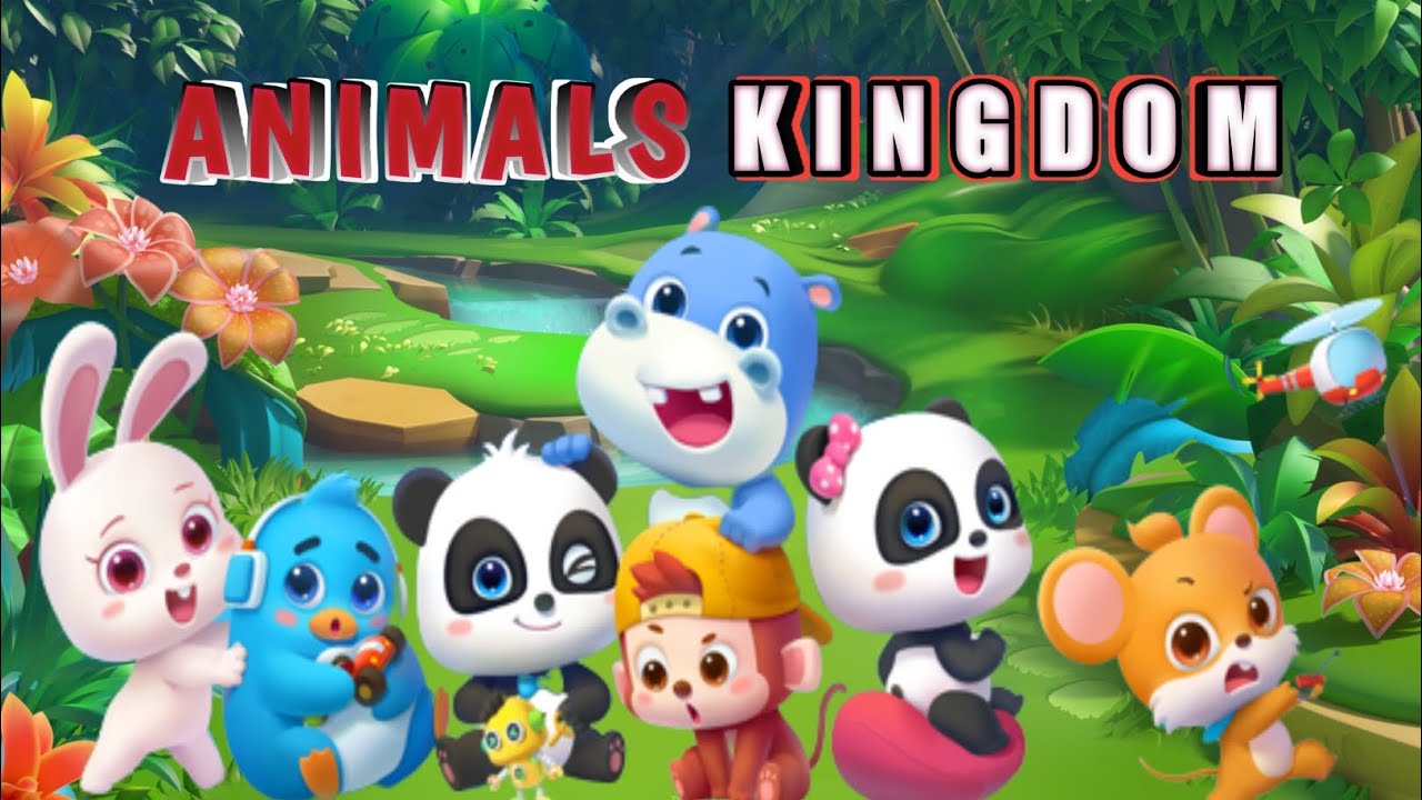 Animals kingdomanimals cartooncartoon in englishcartoon panda