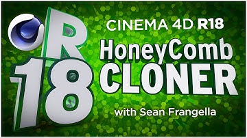 Cinema 4D R18 - MoGraph HoneyComb Array, New MoGraph Animation Feature, Tutorial