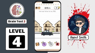 Brain Test 2 Level 4 Agent Smith Walkthrough or Answer