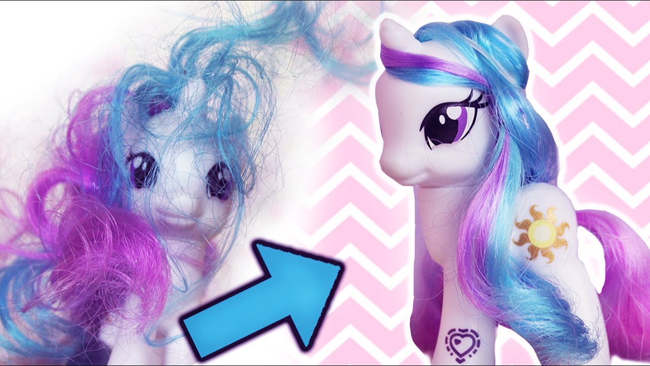How to Fix My Little Pony Hair Soft and Shiny Manes!| Alice LPS - YouTube