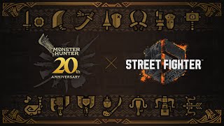 Street Fighter 6 - Monster Hunter 20th Anniversary Collaboration Announcement
