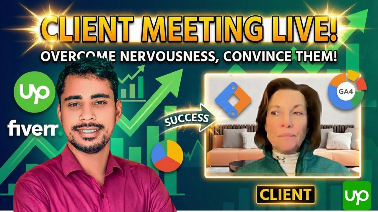 Stop Being Nervous: How to Lead Client Meetings (Real Life Example)