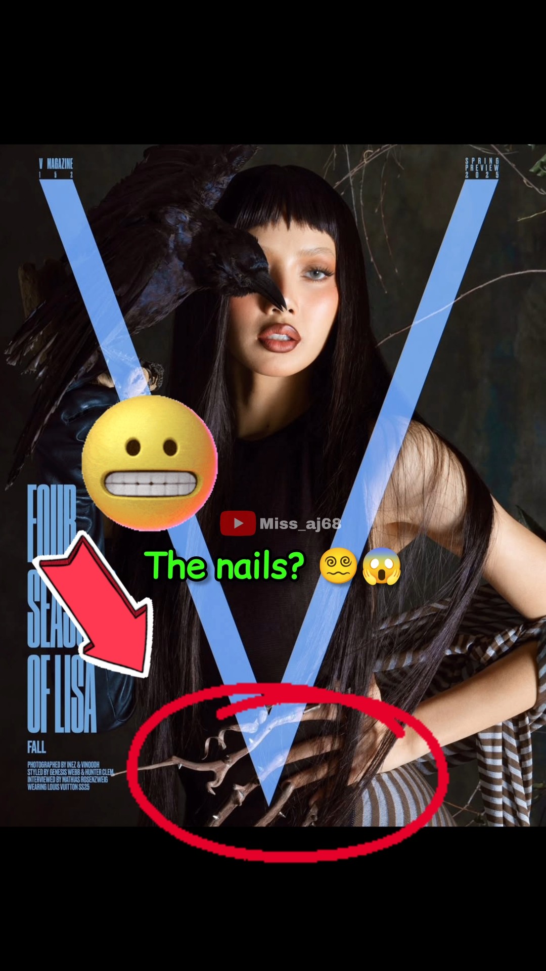 Why is Lisa looking so scary??? #lisa #scary #fypviralシ #ytshorts #kpop  #blackpink @wearelloud