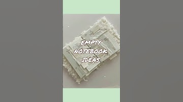 Empty notebook ideas ✨📝#asthetic #explore #student#studytips #motivation #bookmark #viral#sketchbook