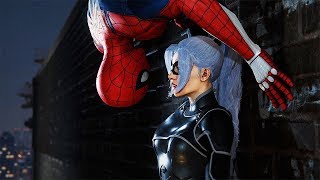 Spider-man Chasing Black Cat Full Scene - SPIDER-MAN PS4 THE HEIST DLC