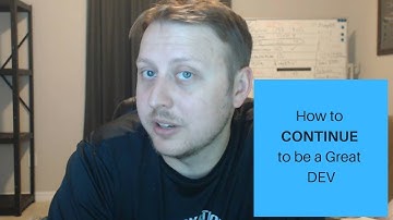 How to CONTINUE to be a Great Developer | Ask a Dev with Dylan Israel