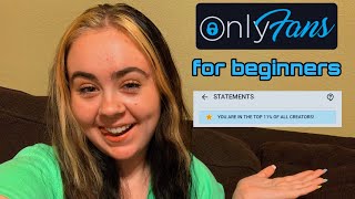 Onlyfans for BEGINNERS | how to get started + make money your first week without a following