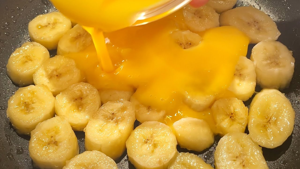 Легкая банановая пицца! Я никогда не ела такой вкусной пиццы! Никакой муки! Нет духовки!