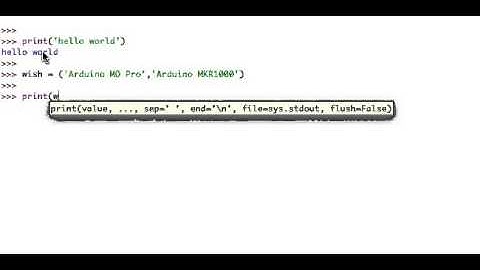 How to print "Hello world" in Python and different ways to do it