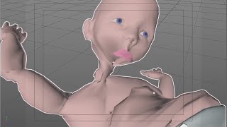 Ookachaka Dancing Baby Distortion Fun with Rag Doll Dynamics