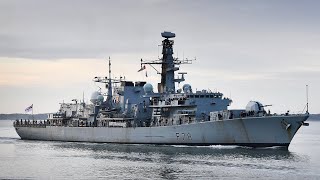 HMS Kent comes home after 2 months away
