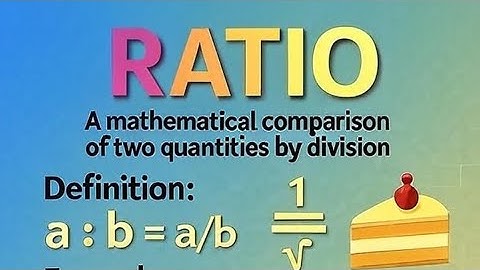 All type questions of Ratio in one shot 