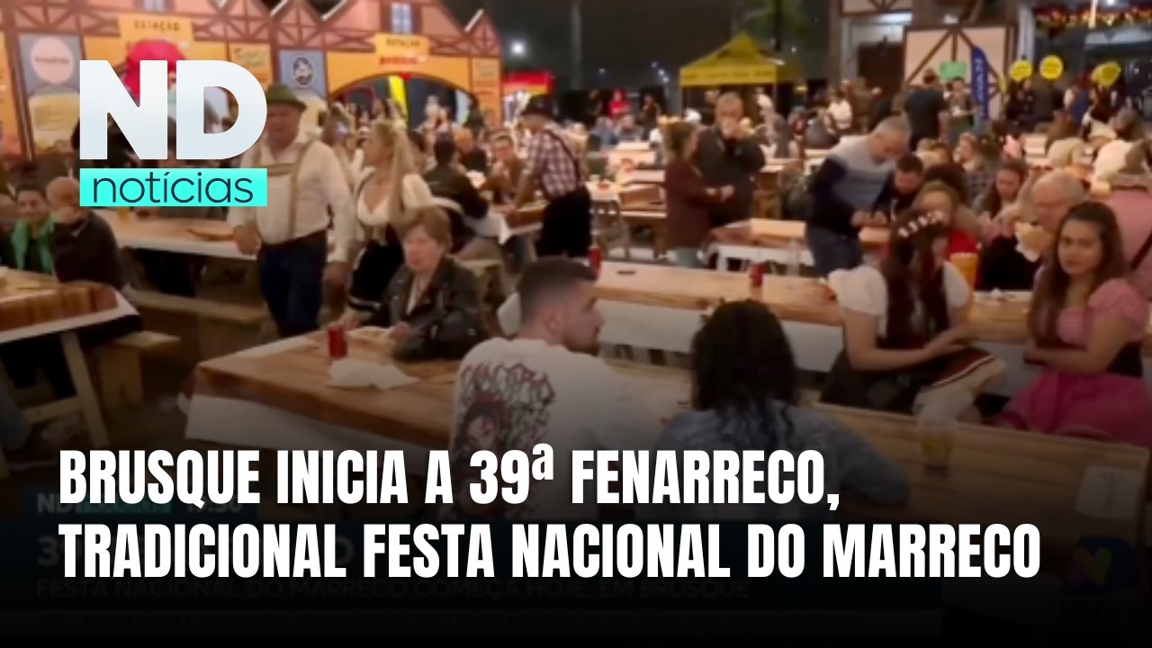 Fenarreco começa em Brusque e celebra tradição gastronômica catarinense