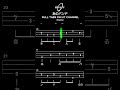 【BASS TAB】 ぼっち・ざ・ろっく! OST | KESSOKU BAND - THAT BAND (あのバンド) #shorts #basstabs #kessokuband