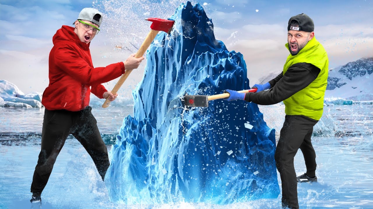 Gãseste Cheia care te SALVEAZÃ 🔑 *Iceberg Challenge* 🧊