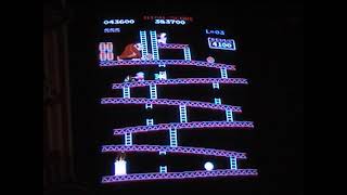 Donkey Kong 999,800pts (Arcade) Kill Screen Feb. 11 2012