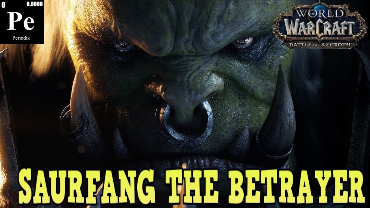 SAURFANG THE BETRAYER! WoW: BFA! ESCAPE FROM STORMWIND SCENARIO!