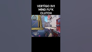 VERTİGO 3V1 MİND  FU*K CLUTCH  #gameplay #csgo #cs2 #shorts