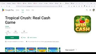 Tropical Crush: Real Cash Game. Is it Legit or Fake? screenshot 1