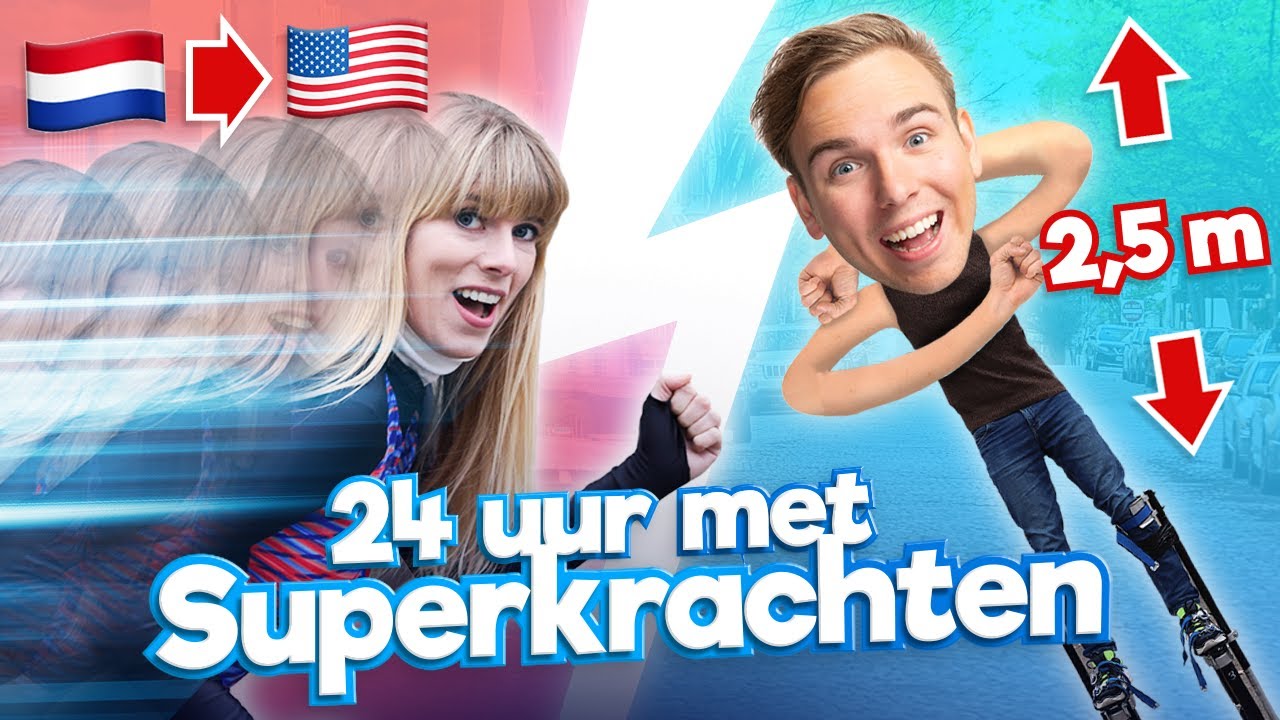 24 UUR LEVEN MET SUPERKRACHTEN!