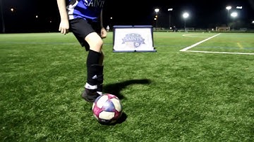 Ball Mastery Skills in Youth Soccer - V Outside Pull Push Move