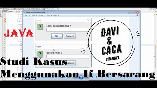 If Bersarang Menggunakan JAVA | Pemrograman JAVA | Pembahasan Contoh soal if bersarang | Davi & Caca