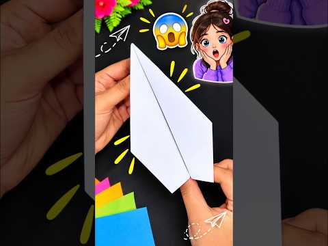 Use A4 size paper and craft paper plane tutorial video 😱 /easy paper craft idea #shorts #ytshorts