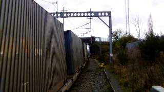 (HD) DRS Owned 66426 Thunders Through LTV On Containers 27/12/13