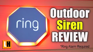Ring Alarm Outdoor Siren Review  Is it LOUD?