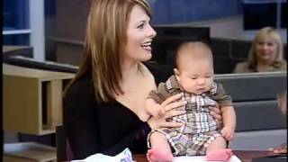 Amber Sullins visits with baby Stephen - YouTube