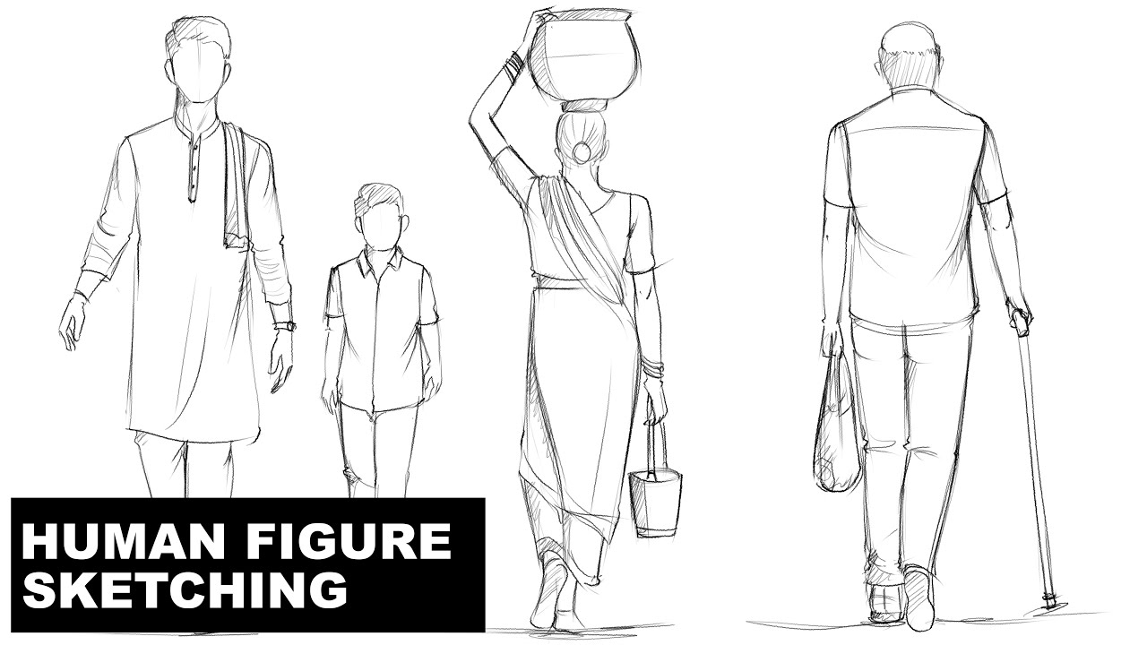 How to Figure Drawing Tutorial - Drawing Human Anatomy Lessons-saigonsouth.com.vn